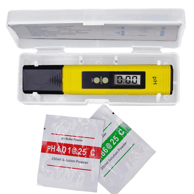 Medidor PH PH-3 Tipo Lapiz Con Autocalibración, Hold, ATC Y Termometro – 0  – 14pH – e-LABShop